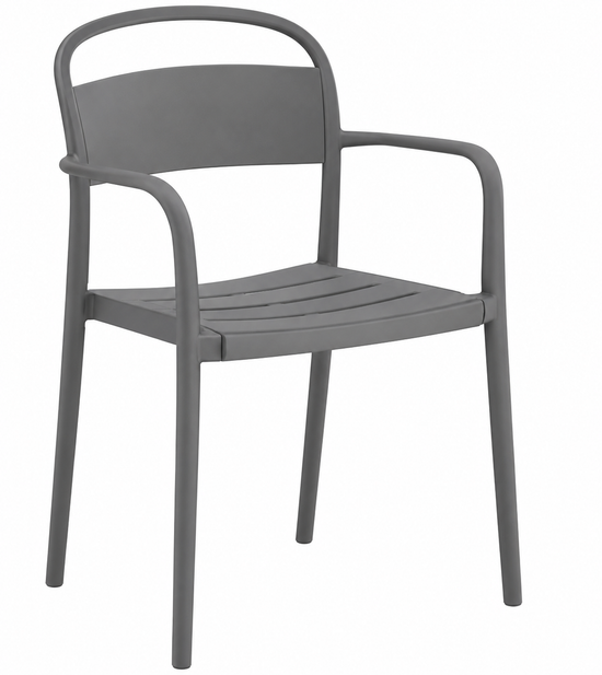Silla De Comedor O Exterior De Propileno Resistente Gris®
