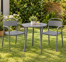 Silla De Comedor O Exterior De Propileno Resistente Gris®