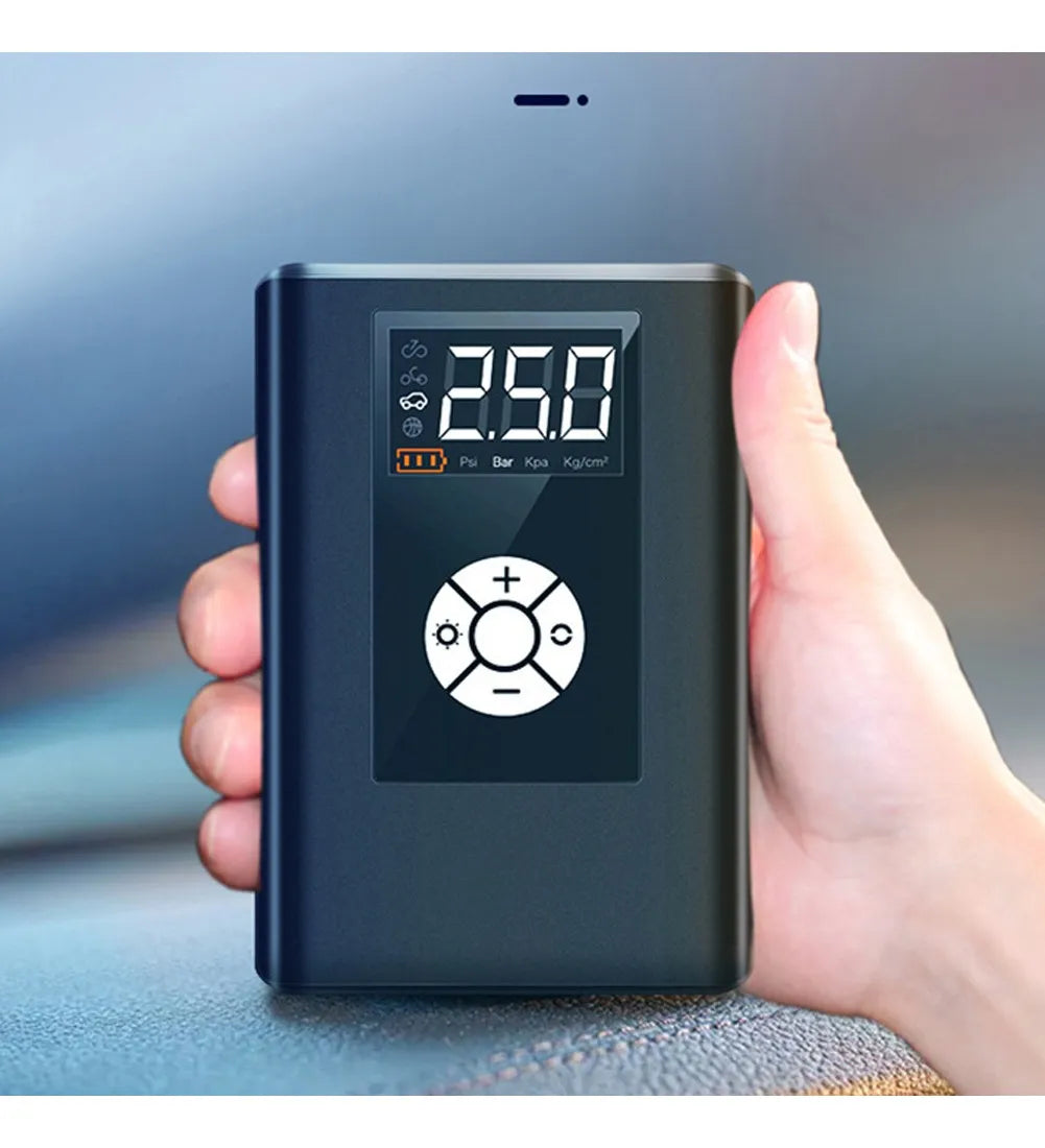 Compresor Digital De Aire Inflador Portátil Recargable