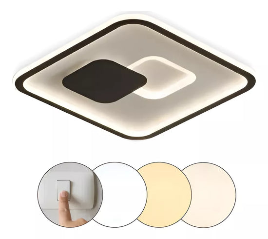 Plafón Led Cuadrado Para Techo®