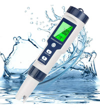 Medidor digital profesional de calidad del agua 5 en 1 PH®