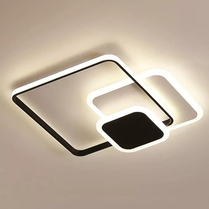 Plafón De Techo Luz Led Mixta Metacrilato 48w 50x50cm 48 W®