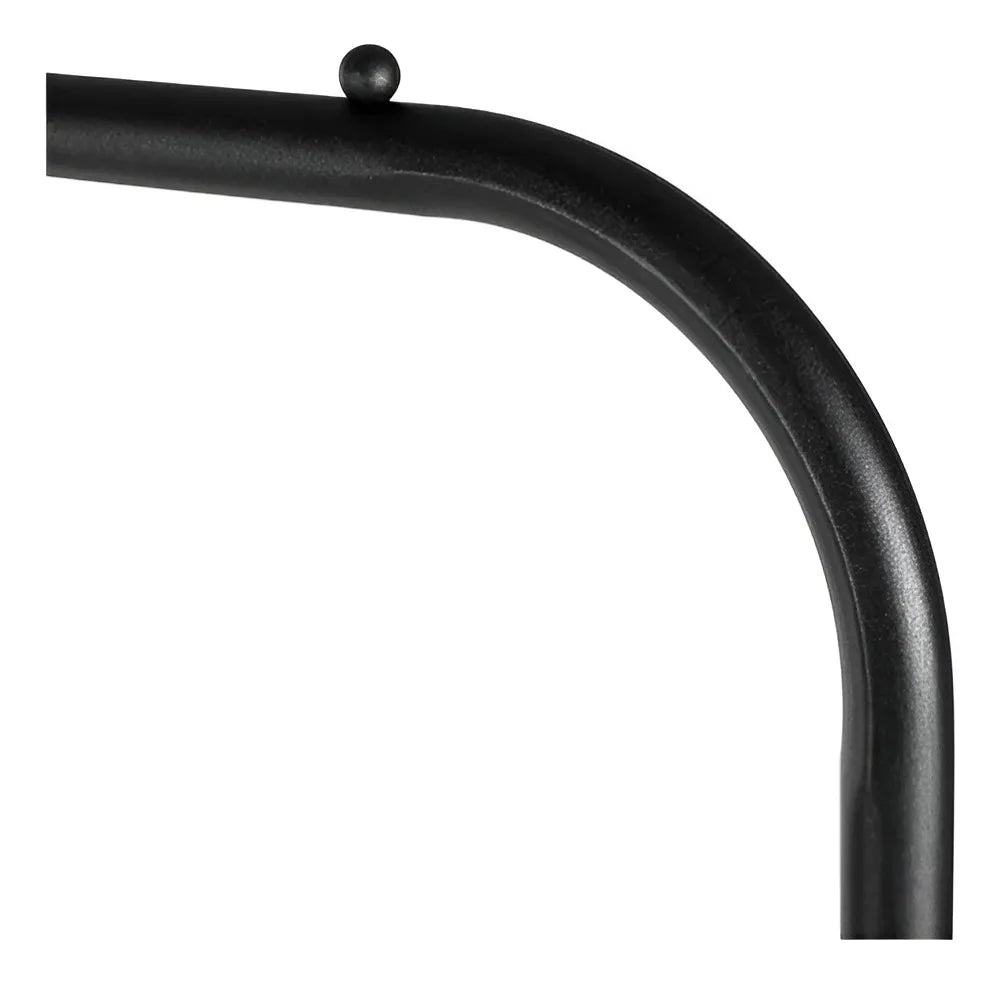 Perchero Doble De Metal Con Estante Inferior 110x54x150 Cm®