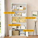 Biblioteca Moderna 4 Estantes 33x60 Mdf Resistente Oficina®