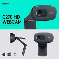 Webcam Logitech C270 Hd Micrófono Incorporado 1280x720px