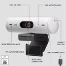 Camara Web Logitech Brio 500 Full Hd 1080p Color Blanco