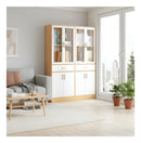 Estantería Armario Para Cocina 2 Cajones 4 Puertas 180cm®