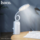 Lámpara De Mesa Flexible Hoco Hx10 Led Para Escritorio® Blanco