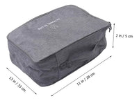 Kit Organizador De Viaje Con Cremallera Water Proof 7piezas®