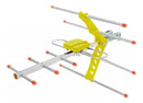Antena Digital Exterior Tv Amplificadora Cable 8 Metros