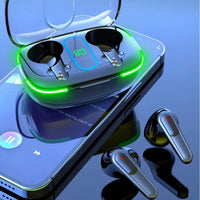 Auricular Bluetooth Inalambrico Treqa Luz Led Y Display Lcd®