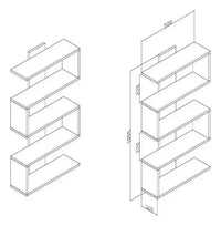 Estante Aéreo Decorativo MDP Resistente Premium®