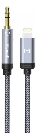 Cable Tipo C A 3.5mm Miccell Vq-aux002 Gris®