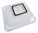 Plafón Led Cuadrado 72w 46x46cm Luz Mixta 4.000k Para Techo®