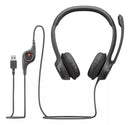 Auriculares Logitech H390 Con Micrófono Usb Color Negro