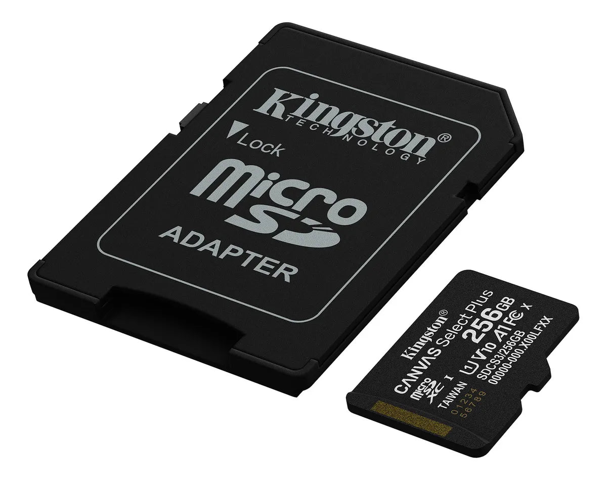 Memoria Micro Sd Kingston Canvas Select Sdcs3/256gb 100mb®