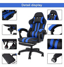 Silla Gamer Reclinable Reforzada Con Posa Pie Y Almohadones®