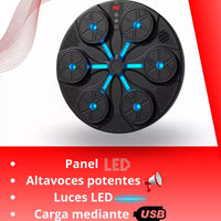 Maquina Boxeo Inteligente Bluetooth USB Guantes Fitness®