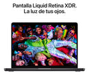 Apple 2025 MacBook Pro 14pulg Chip M5 de Apple, CPU y GPU 10 núcleos, 16GB Memoria unificada, 512 GB®