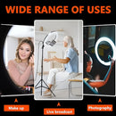 Aro De Luz Led 30cm/12 Pulgadas Con Soporte Para Celular Giro 360®