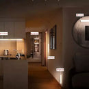 Luz Blanca Inalámbrica Sensor De Movimiento 50cm Recargable®