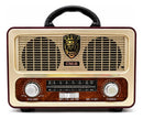 Radio Portatil Estilo Vintage Mk-111bt Fm, Am Y Bluetooth®