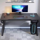 Escritorio Gamer Madera Profesional Fibra Carbono 120x60cm®