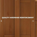 Perchero Madera Bambú Premium De Pie 7 Estantes 100x30x158c®
