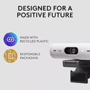 Camara Web Logitech Brio 500 Full Hd 1080p Color Blanco