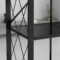Estanteria Plegable 3estantes Con Ruedas Hasta 100kg Prof®
