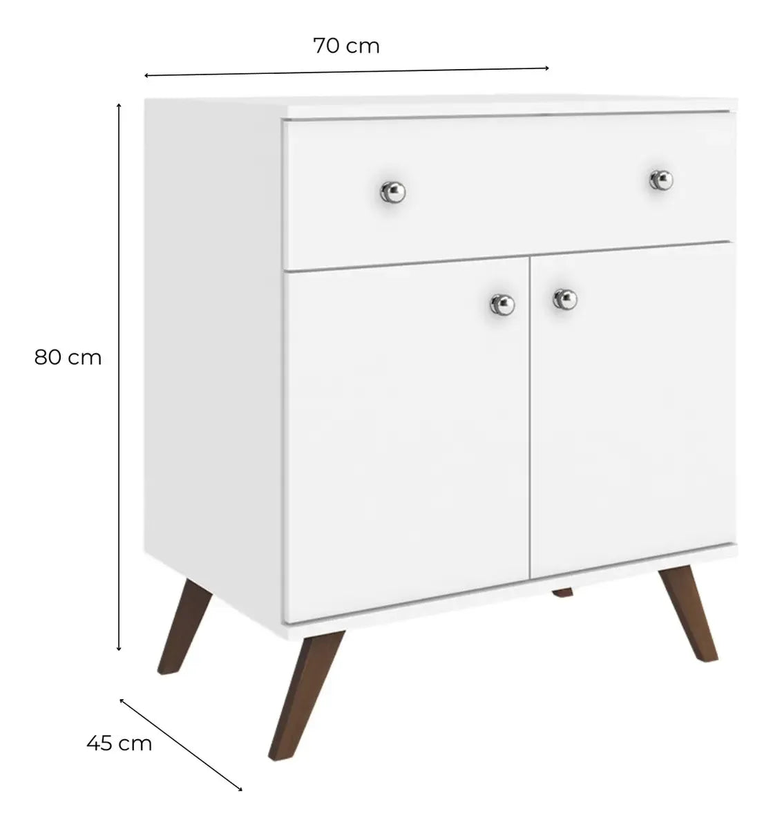 Cómoda Linea Retro Aparador Calidad Premium Amplio Moderno®