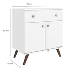 Cómoda Linea Retro Aparador Calidad Premium Amplio Moderno®