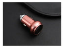 Cargador Para Auto Treqa 2 Usb Usb Color Plomo Práctico®