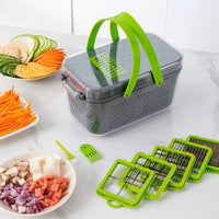 Multi Picador Rebanador Profesional 22 En 1 Veggie Slicer Ch
