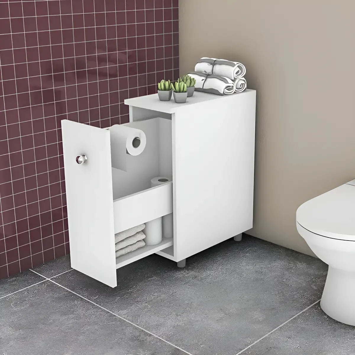 Mueble Organizador Baño Multiuso Auxiliar Resistente Pro®