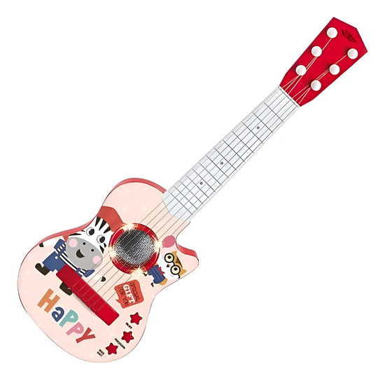 Guitarra De Juguete Rosada Con Luces Y Sonido®