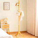 Perchero Madera Bambu Con 6 Ganchos 174cm Color Natural®