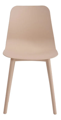 Silla Moderna De Propileno Milky Tea Mate Premium Resist®