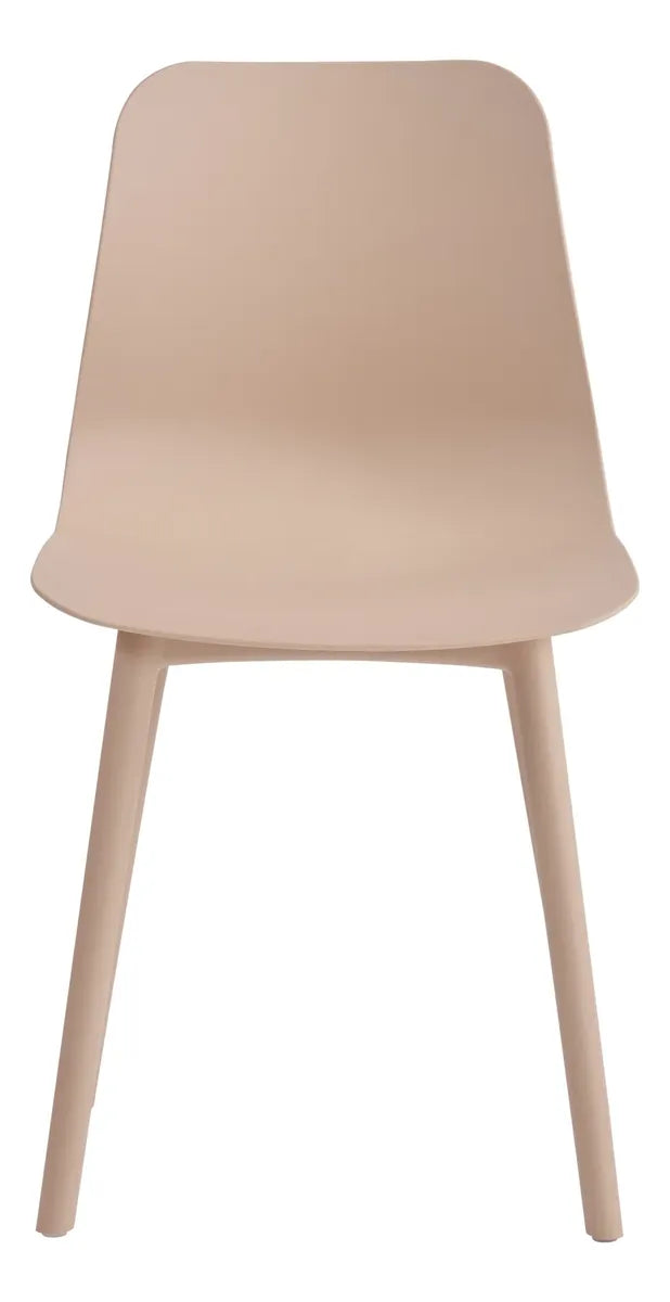 Silla Moderna De Propileno Milky Tea Mate Premium Resist®