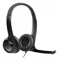 Auriculares Logitech H390 Con Micrófono Usb Color Negro