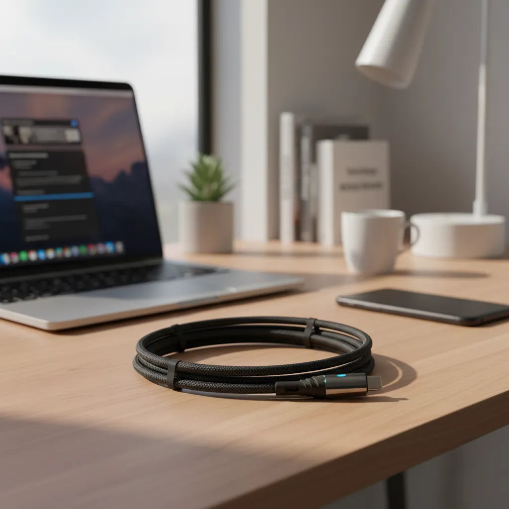 Cable Reforzado De Carga Y Datos Compatible Lightn Treqa®