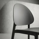 Silla De Comedor/exterior Gris Mate Polipropileno Premium®