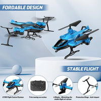 Drone Avion Con Control Remoto Luces Led Lh-x73®