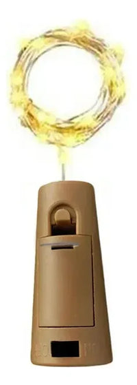 Cadena Luces Led De Corcho Para Botellas De Vino De 2m®