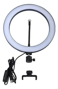 Aro De Luz 26cm 3 Intensidades + Soporte Para Celular Pro®