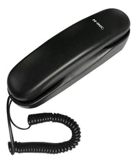 Teléfono De Línea Fija Tipo Zapatilla Mesa O Pared Negro®