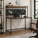 Escritorio Industrial Con Estante/panel Organizador Premium®