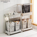 Carro Almacenamiento 3 Niveles Para Baño Con Ruedas®