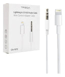 Cable Adaptador Auxiliar Compatible Lightning A 3.5 Treqa®