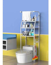 Mueble Organizador Baño Rack Estante Sanitario Taza Repisa®